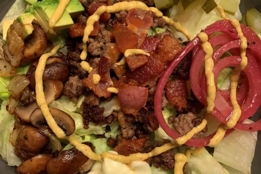 burger bowl recipe