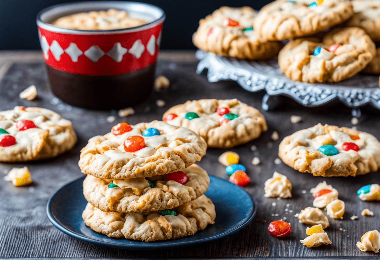 Soft & Chewy Nutter Butter Crinkle Cookies