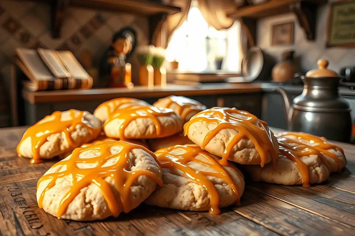 Weasley's Wizard Wheezes Butterbeer Cookies on a table